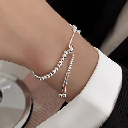 Lunaéa – Bracelet Cuivre Éclat Argenté