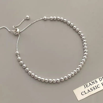 Lunaéa – Bracelet Cuivre Éclat Argenté